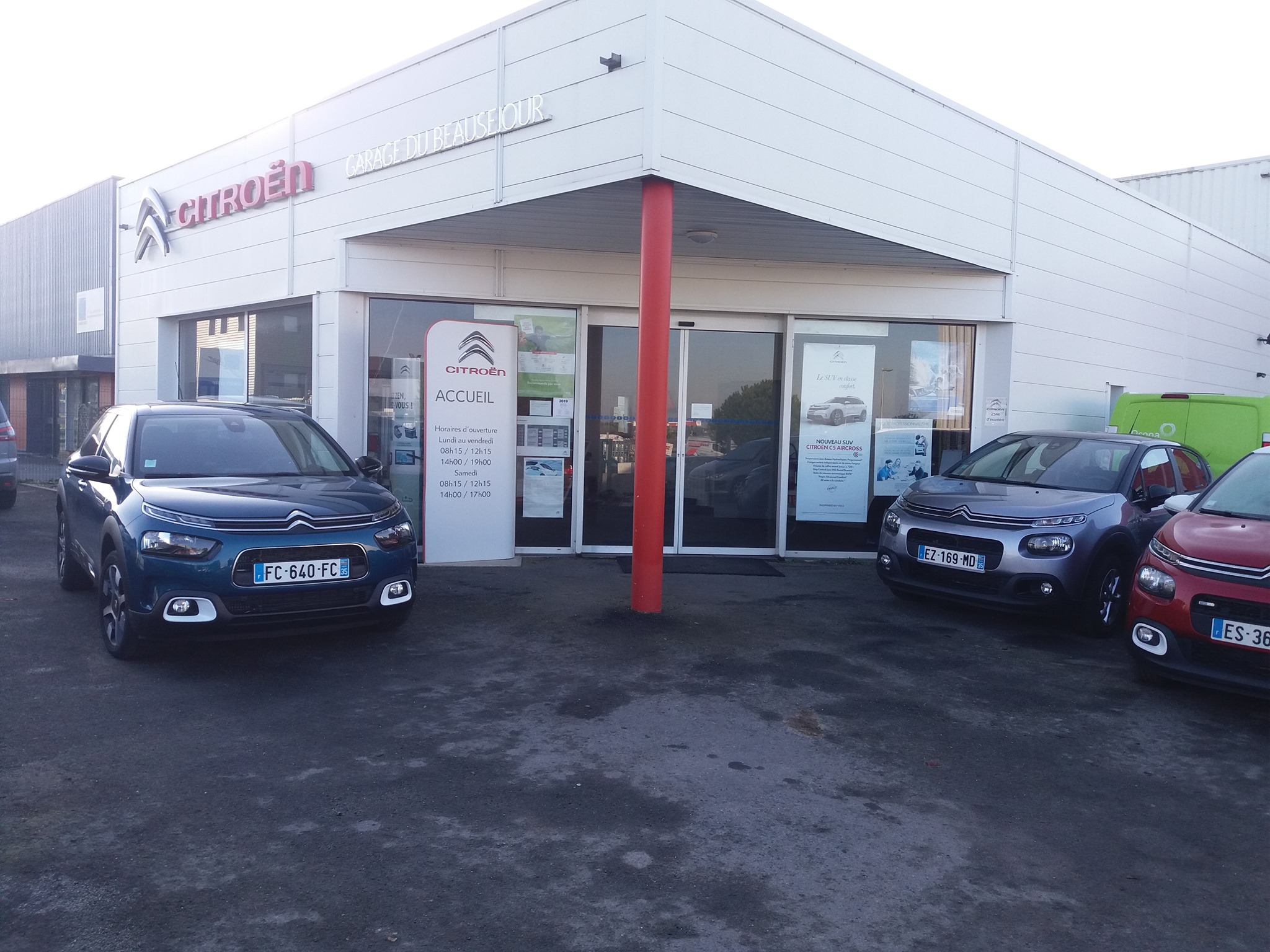 Image Garage BEAUSEJOUR - Citroën Rennes - Auto vélo - route du meuble