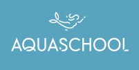 Logo AQUASCHOOL - sport et loisir - route du meuble
