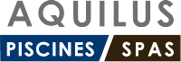 Logo Aquilus - spa et jardin - route du meuble