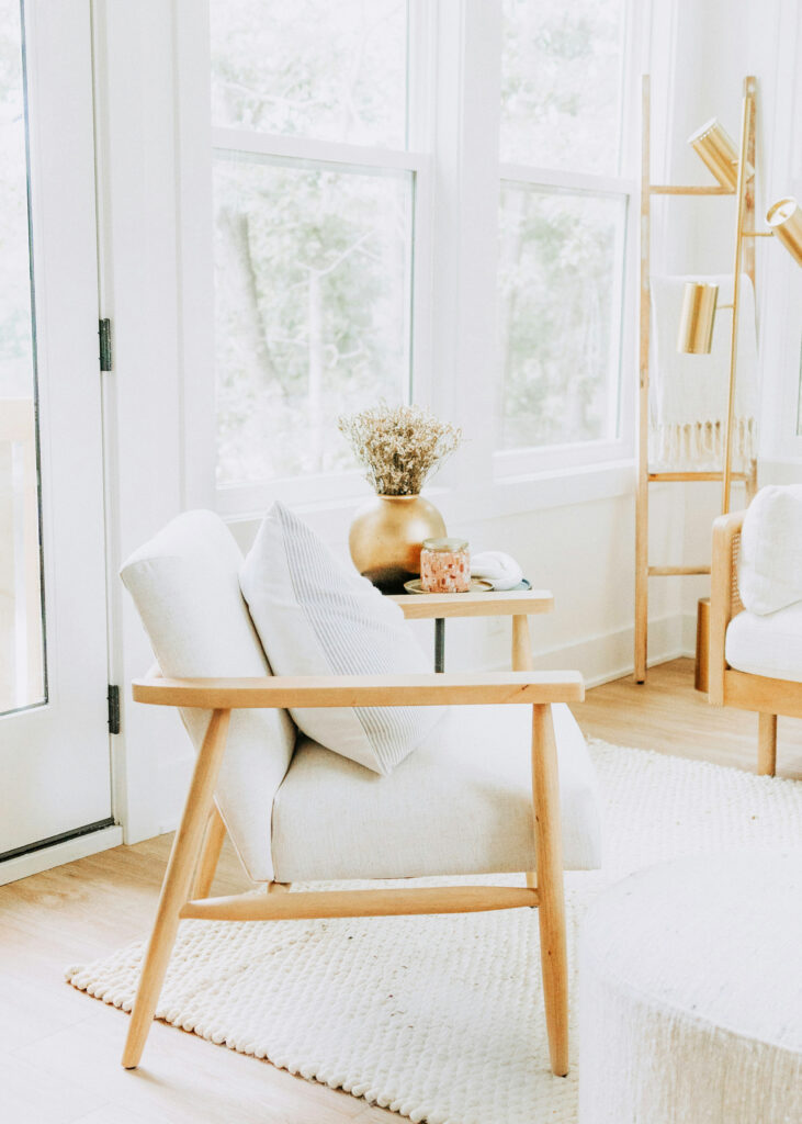 meubles style scandinave - fauteuil salon