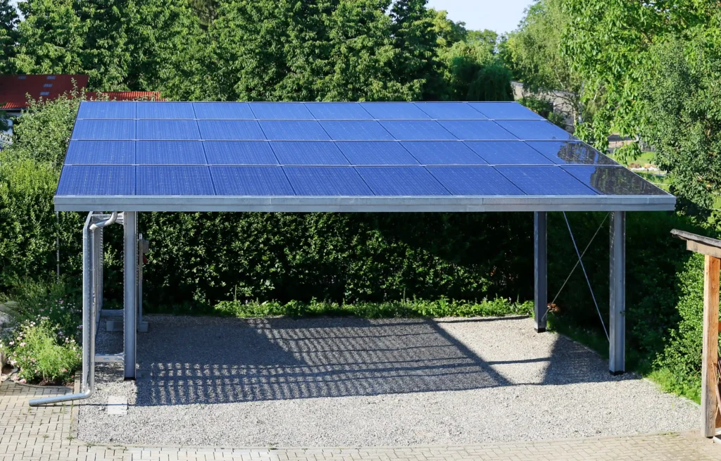 Carport Solaire - Route du meuble - Rennes 1