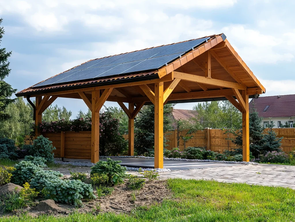 Carport Solaire - Route du meuble - Rennes 3